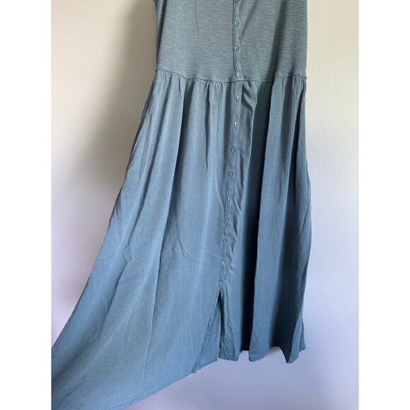 Frye midi maxi dress, cottage core, easy button - Picture 2 of 5